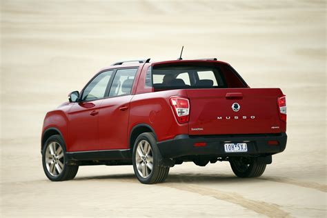 Ssangyong Musso Dual Cab Ute Range Launch Review Ute Guide