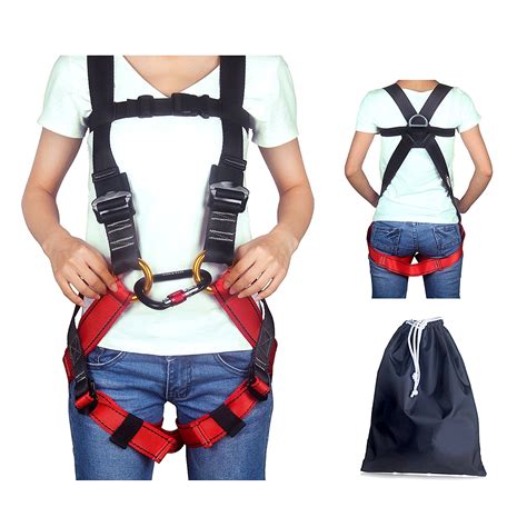 Kids Full Body Rock Climbing Tree Surgeon Rappelling Safety Harness