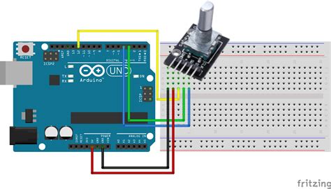 Arduino Rotary Encoder Wiring