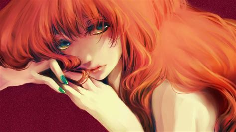 Orange Haired Anime Girl Aesthetic Hair Trends 2020 Hairstyles And