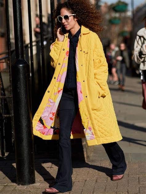 50 Street Style Snaps Of The Most Colourful Outfits At London Fashion