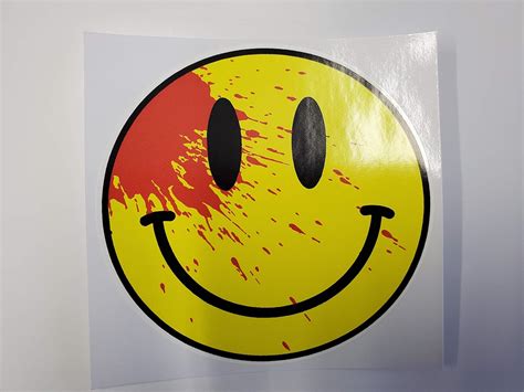 Bloody Smiley Face Decal Vinyl Sticker Cars Trucks Vans