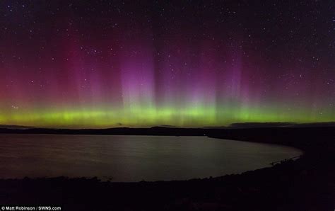 Dazzling Display Of Northern Lights Seen Across The Uk Last Night