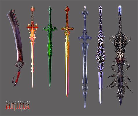 14 Cool Sword Designs Images Bastard Sword Design Cool Anime Sword