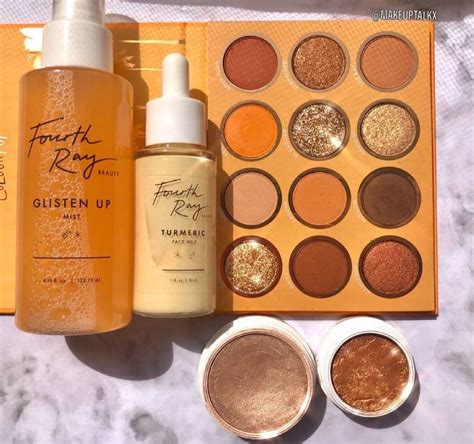 Turmeric Mists Beauty Makeup Ray Eyeshadow Palette Instagram Eye