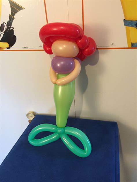 Hola queridas amigas estos son los materiales que vamos a utilizar : Little Mermaid! Design by Nifty Balloons! | Balloons, Balloon art, Balloon decorations