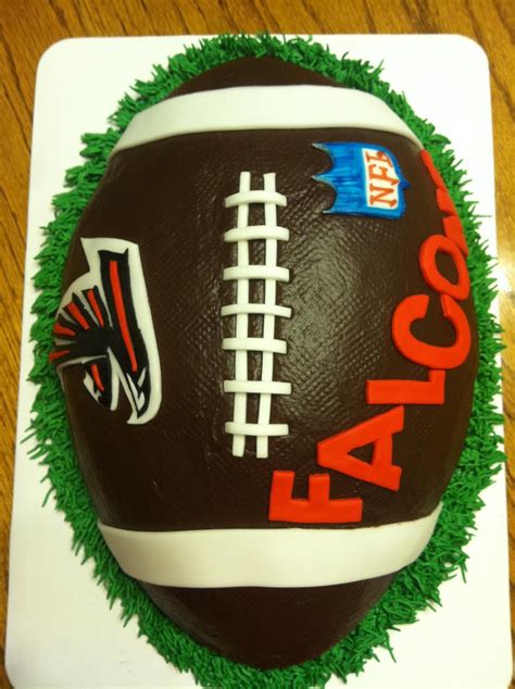 The world is falling apart in cooking. Falcons football cake (With images) | Falcons football ...