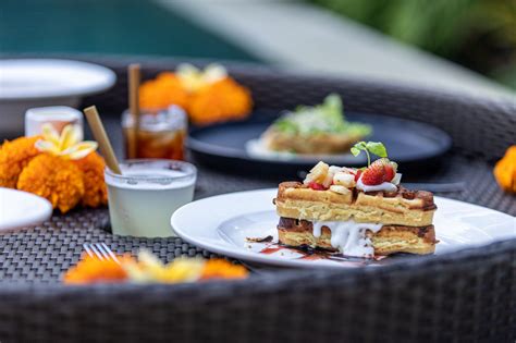 Floating Breakfast In Bali Lush To Blush