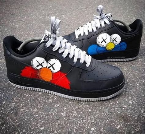 I really enjoyed doing this custom, hope you all like this video!! these are custom air forces with elmo and the cookie ...