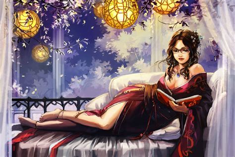 Download Sexy Asian Anime Babe Wallpaper Wallpapers Com