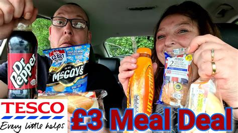Tescos £3 Meal Deal Supercool Review Youtube