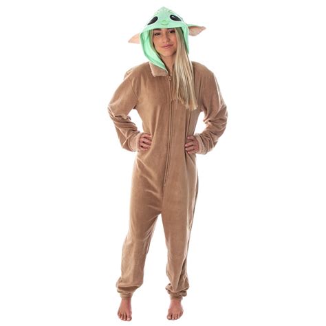 Bioworld Star Wars Baby Yoda The Child Adult Costume Union Suit