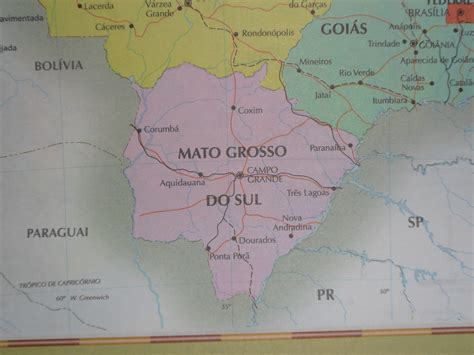 Pastor Murback Pagina Oficial Mapa Do Estado Do Mato Grosso Do Sul