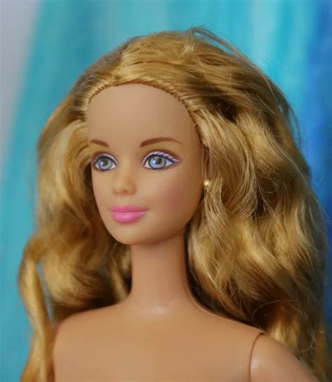 Nude Tnt Barbie Mackie Ginger Curls Purple Eyes Strawberry Blonde New