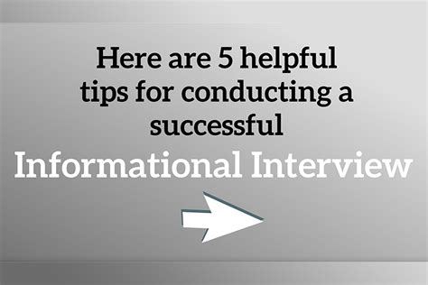 Networking And Informational Interviews
