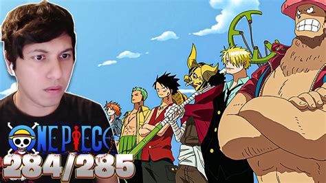 Straw Hats Vs Cp9 One Piece Episode 284 And 285 Reaction Youtube