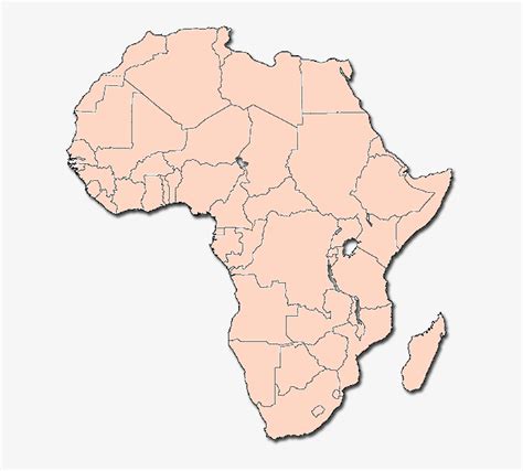 Africa Map Clear Background Imagesee