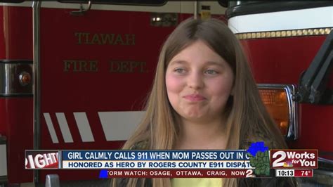 Girl Calmly Calls 911 When Mother Passes Out In Car Youtube