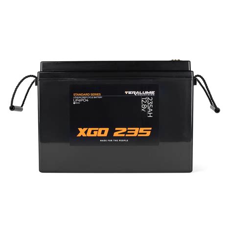 Xgo™ 235ah Deep Cycle Lithium Battery Teralume Industries
