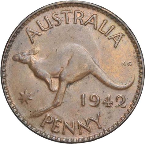 Coins / Australia / Penny 1942 - Online Coin Club