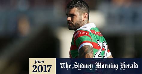 Men's health is the brand men live by for fitness, nutrition, health, sex, style, grooming, tech, weight loss, and more. NRL 2017: Adam Reynolds optimistic for new-look South ...