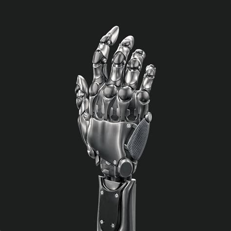 Cybernetic Robotic Hand 3d Model Turbosquid 1435577