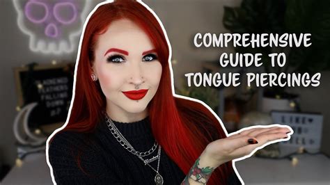 Comprehensive Guide To Tongue Piercings Youtube