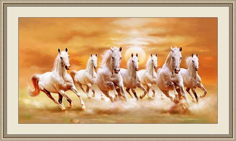 Download Seven White Horses Wallpaper Running Horse Wallpaper High