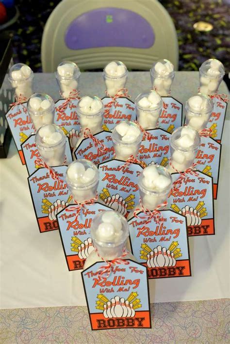 Birthday Party Ideas Photo Of Bowling Party Favors Bowling Party Bowling Gifts