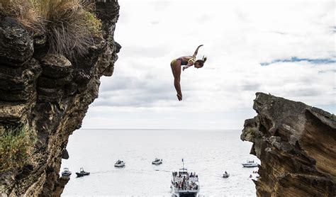 Cliff Diving Returns To Its Roots On A Tiny Volcanic Island In The Mid