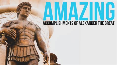 Ten Amazing Accomplishments Of Alexander The Great Youtube