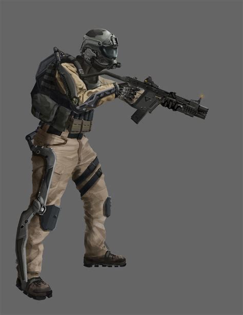 EXO SOLDIER: INFANTRY, Will Bik | Future soldier, Cyborgs soldier, Soldier
