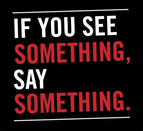 See something, say something encouraged | Article | The United States Army