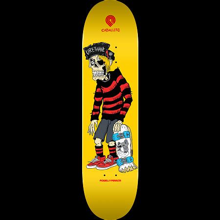 Powell Peralta Pro Steve Caballero Urethane Skateboard Deck Shape