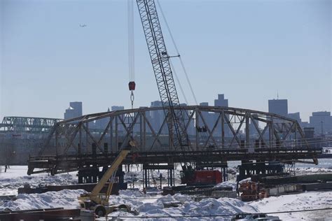 Photos Long Island Bridge Dismantled The Boston Globe