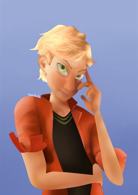 Maybe you would like to learn more about one of these? Adrien Agreste by shepad on DeviantArt