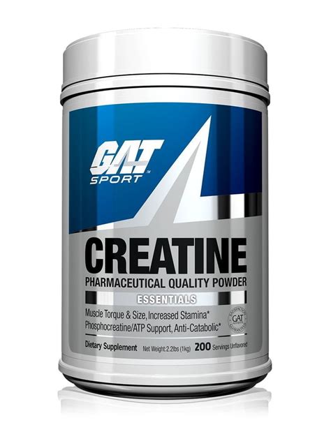 Gat Sport Creatine Monohydrate 1 Kg Unflavored Super Supplement