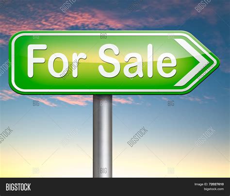 Sale Sign Selling Image And Photo Free Trial Bigstock