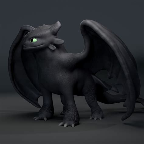 Alexandre Muniz Toothless How To Train Your Dragon
