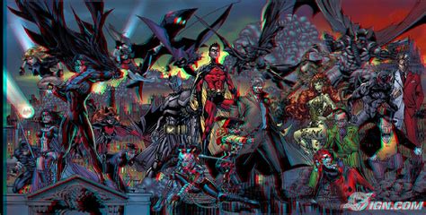 Batman Battle For The Cowl 3d Anaglyph By Xmancyclops On Deviantart
