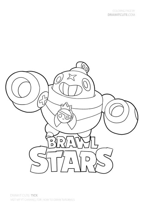 Make the most of his high hp to take the control of the map at the beginning. Colorare disegni e immagini di Brawl Stars • Brawl Stars ...