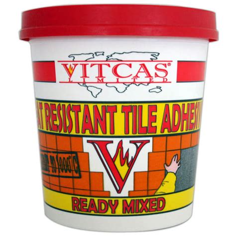 Vitcas Heat Resistant Tile Adhesive 1kg 5kg £599