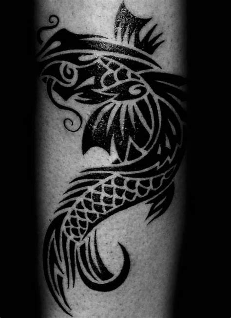 30 Tribal Fish Tattoo Designs For Men Cool Aquatic Ink Ideas Tattoo