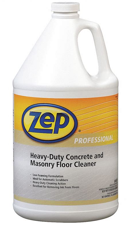 Zep Professional 1 Gal Concrete And Masonry Floor Cleaner 1 Ea