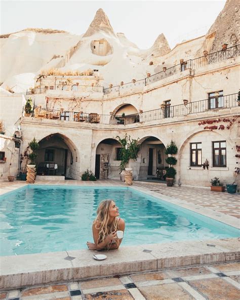 Pooldays In Cappadocia By Hilvees Cave Hotel Turkey Travel Guide