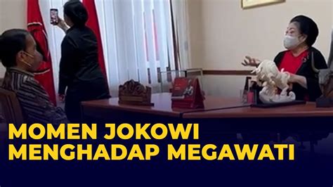 Momen Jokowi Menghadap Megawati Direkam Puan Maharani Jelang Rakernas