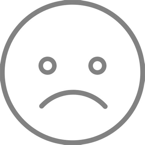 Sad Emoji Emoticon Transparent Png Svg Vector File Images