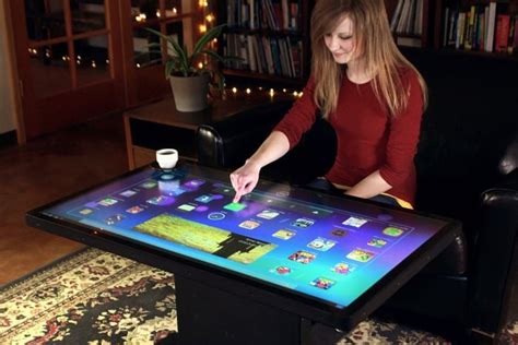 Ideum Platform 46 Android Powered Multi Touch Coffee Table Video
