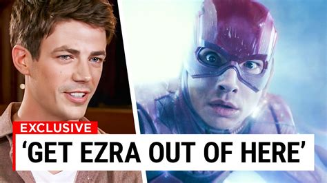 grant gustin might replace ezra miller in the new flash movie youtube