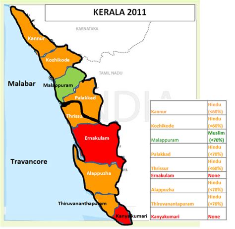 Tamil nadu a major state in southern india is bordered with puducherry kerala karnataka and andhra pradesh. Kerala and South Tamil Nadu - A Case of Hindu Fade Out | IndiaFactsIndiaFacts